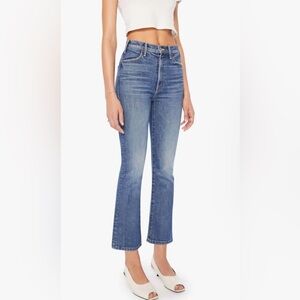 👖Mother jeans The Hustler Ankle Fray Jeans in Healing Jar size 26